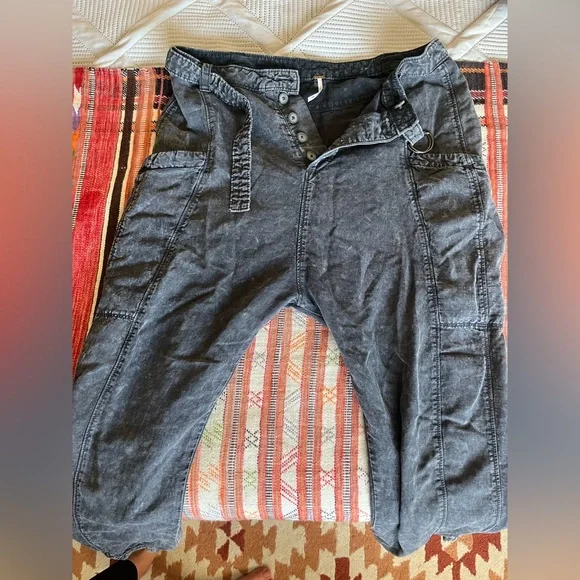 Free People harem pants, perfect weight for summer! - Picture 4 of 6